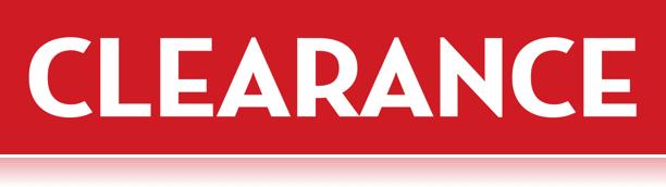 End Cap Sign Header Inserts Set-4"h x 12 1/2"w