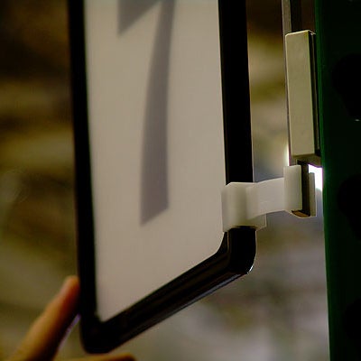 Aisle Markers Aisle Directory Sign & Magnetic Holder Set-8.5 x 11