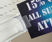 Sign Holder-Shelf-Clip-Flag