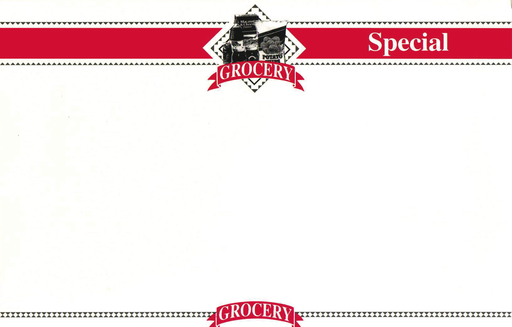 Grocery Special Shelf Signs 11" W x 7" H -100 signs - screengemsinc