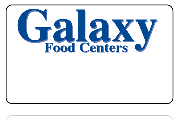 Galaxy Food Centers Employee Name Badges -25 pieces