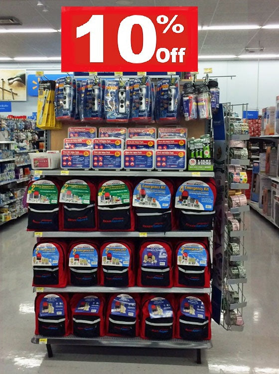 10% Off End Cap Headers-Gondola Hanging Sign