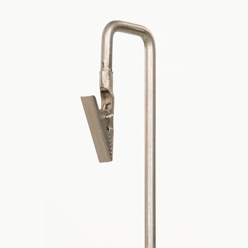 Sign Holders Metal with Down Position Clip-12"H- 6 pieces