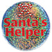 Christmas Santa's Helper Employee Buttons 