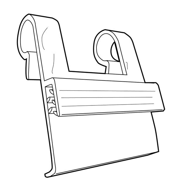 Sign Holders for Wire Fixtures- 50 pieces