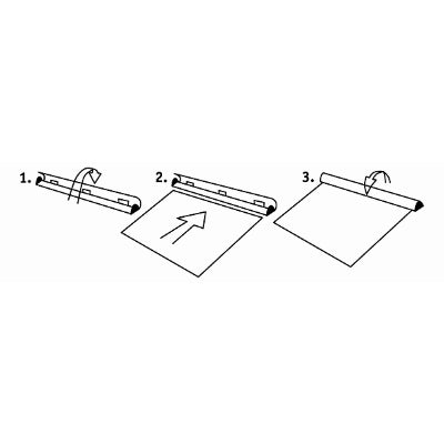 Poster or Banner Holder Snap Rails
