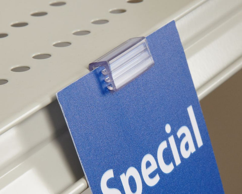 Sign Holders Shelf Clips-"G" Grip Clips