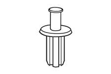 Universal Gondola Shelving Fasteners- 100 per bag