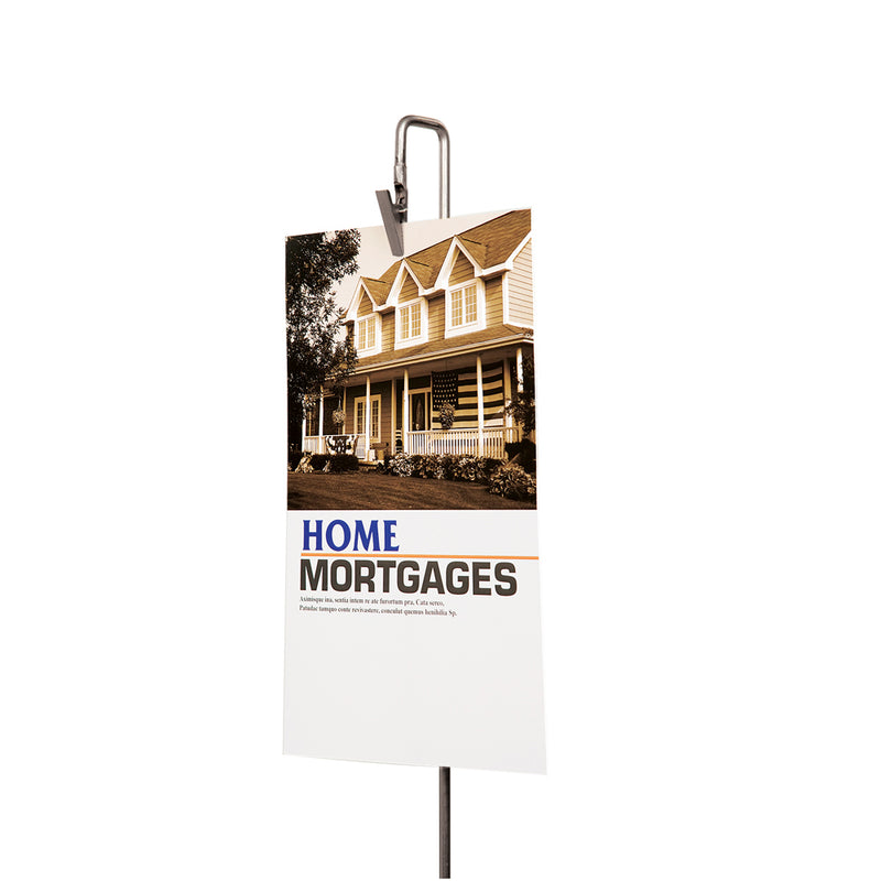 Alligator Clip Sign Holders with a Modern Style