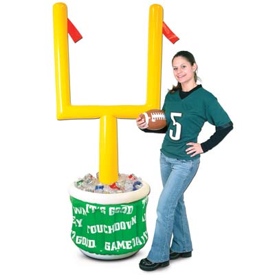Football Inflatable Goal Post Display or Cooler