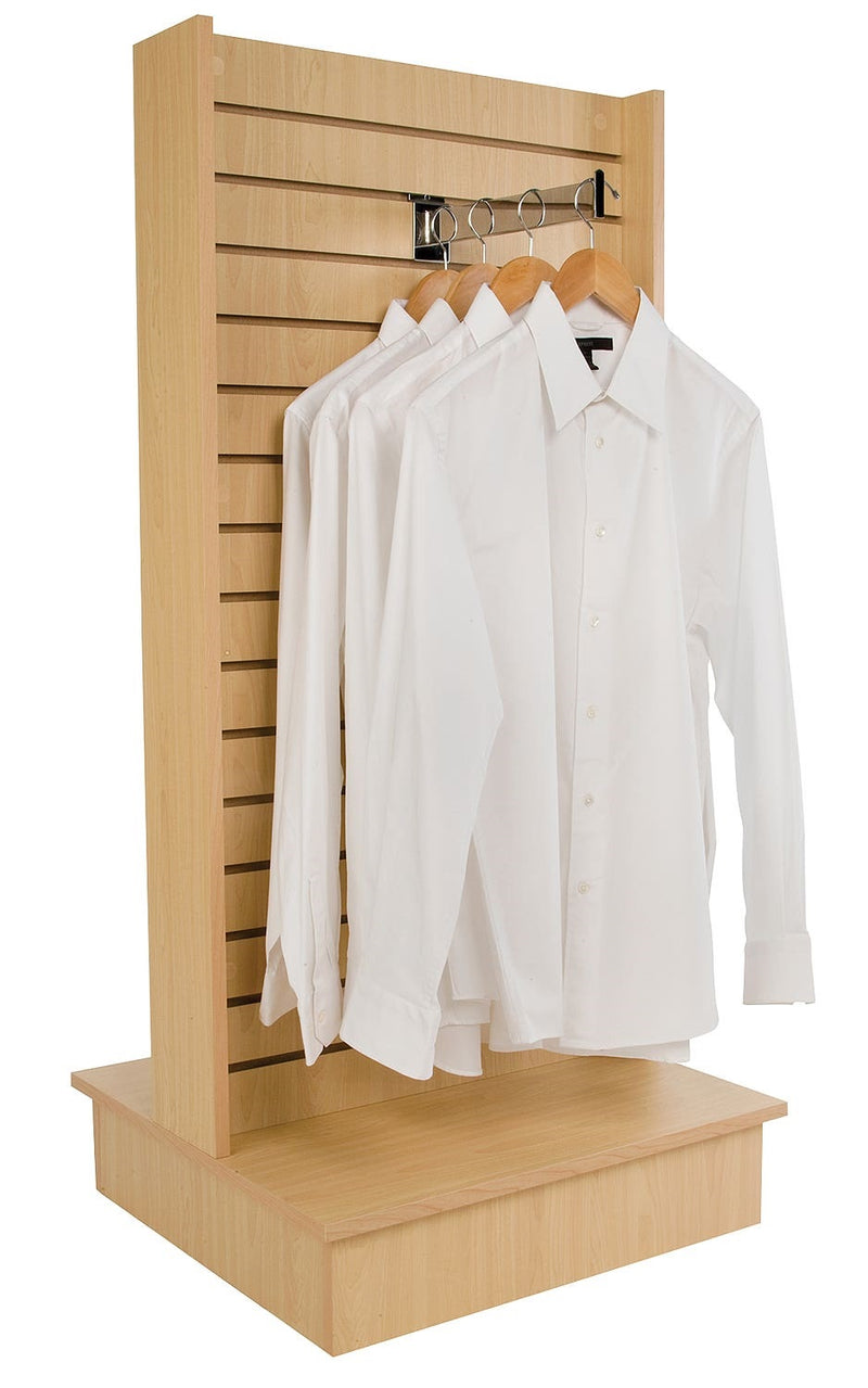 2 Way Slatwall Merchandisers-2 Panels-24 in x 24 in x 54 in