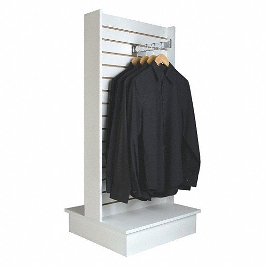 2 Way Slatwall Merchandisers-2 Panels-24 in x 24 in x 54 in