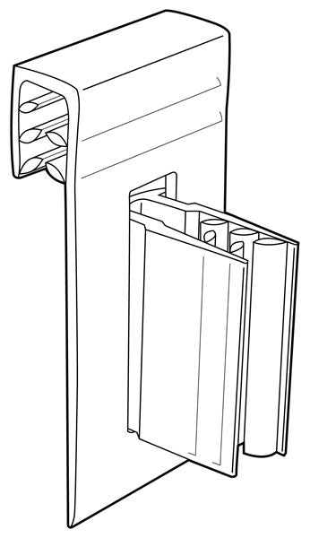 Sign Holder for Covered Face Channel Molding