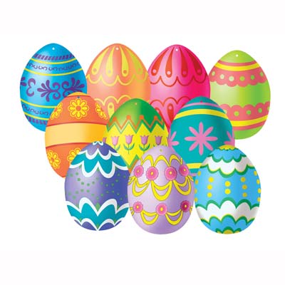 Easter Egg Price Cards Shelf Signs