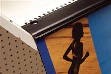 Flip-Up Gondola Sign Holders- Fixture Headers