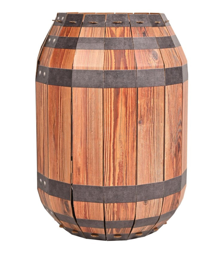 3' Tall Barrel Display Standees Props- 4 pieces