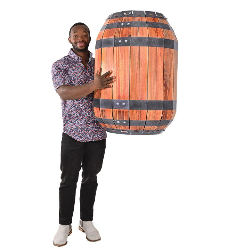 3' Tall Barrel Display Standees Props- 4 pieces