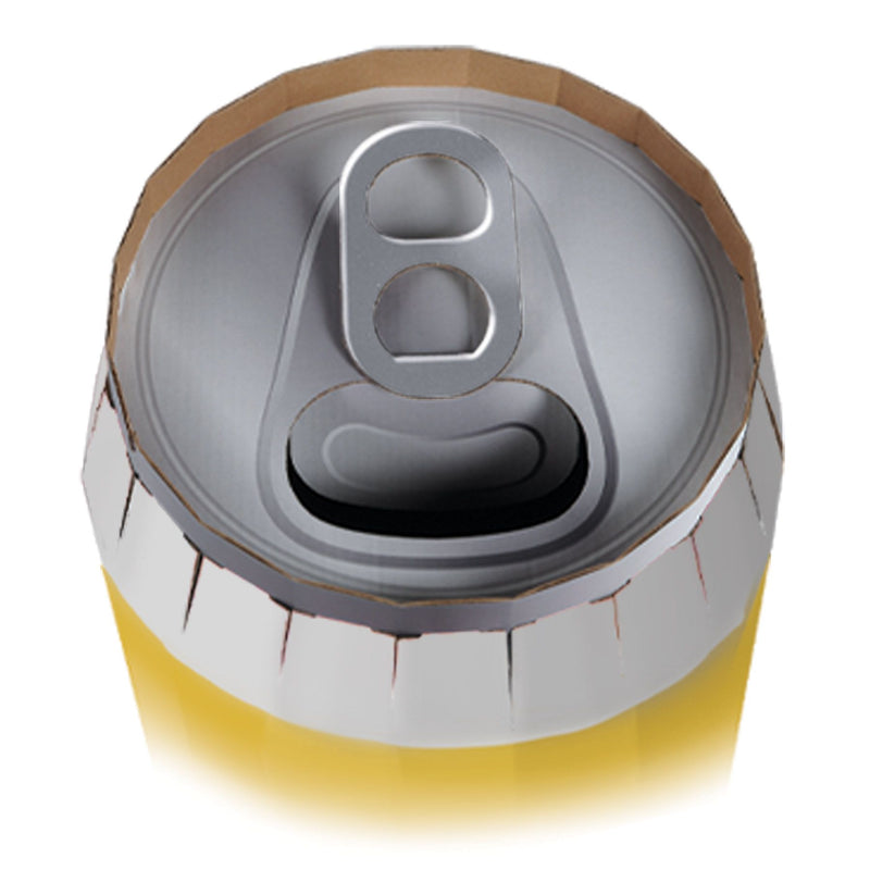 Custom Printed 4' Tall Can Display Standees