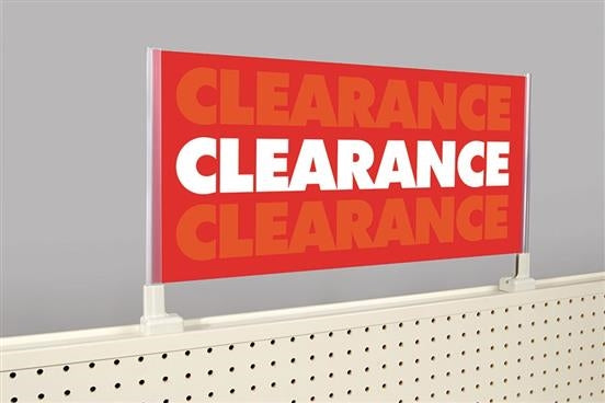 Magnetic Sign Holders-White Heavy Duty 2 pieces