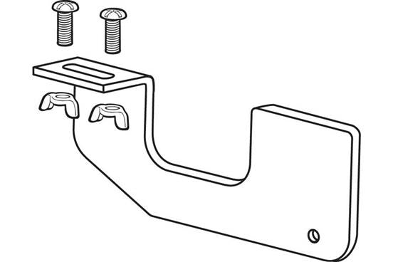 Merchandising Under Shelf Mount Strip Hangers- 50 pieces