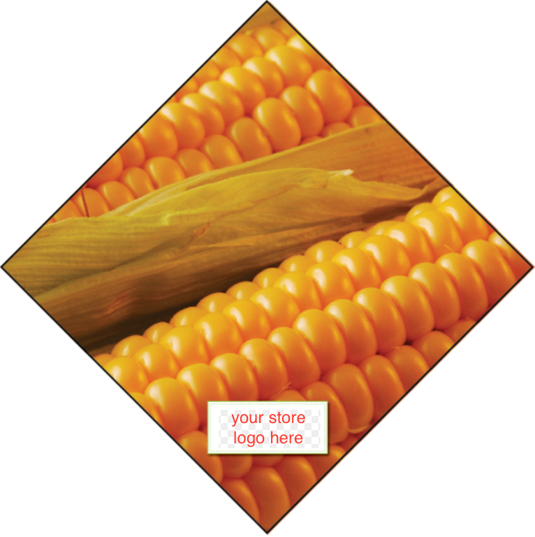 Produce Ceiling Danglers- Corn