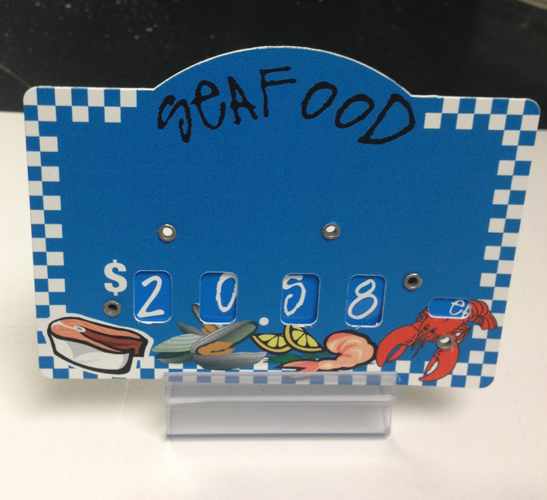 Easel Price Tag-Deli Tag Sign Holders