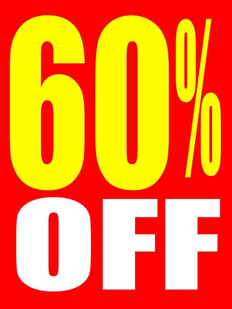 60% Off Price Floor Stand Stanchion Standard Poster-22" X 28"