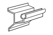 Swivel Sign Holders Channel Molding Adapter-10 per pack