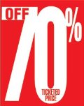 70% Off Ticketed Price -Standard Poster - 22" X 28"