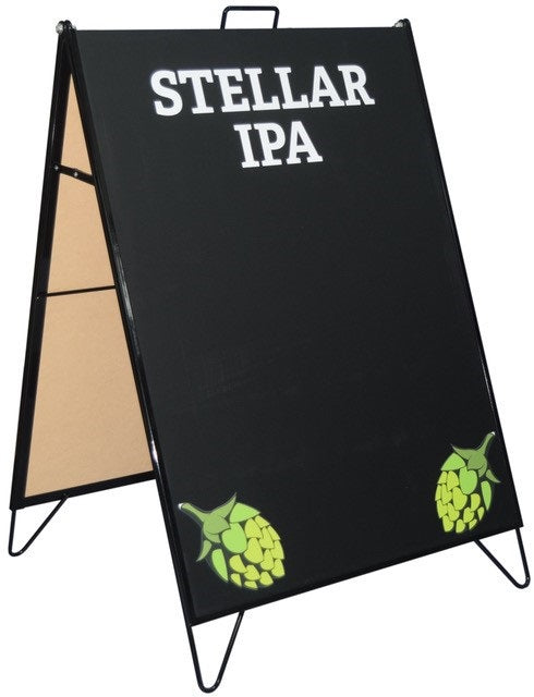 A-Frame Sign Holder & Chalkboard Sign