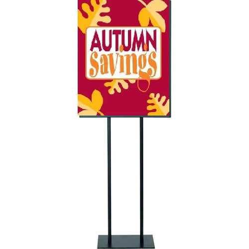 Autumn Savings Event Floor Stand Stanchion Sign Poster