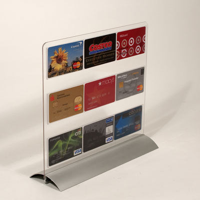Aluminum Snap Base & Acrylic Sign Holder-8.5"W x 11"H