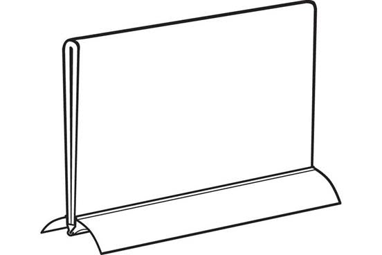 Aluminum Snap Base Sign Holder-11"W x 8.5"H