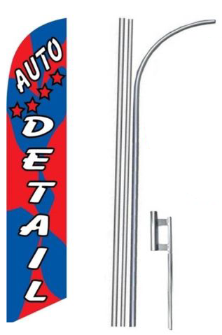 Auto Detail Feather Flags