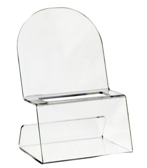 Acrylic Counter Top Literature Holders- 5 pieces