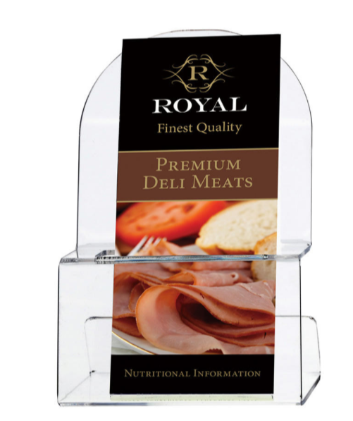 Acrylic Counter Top Literature Holders- 5 pieces