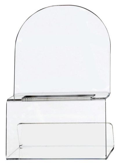 Acrylic Counter Top Literature Holders- 5 pieces