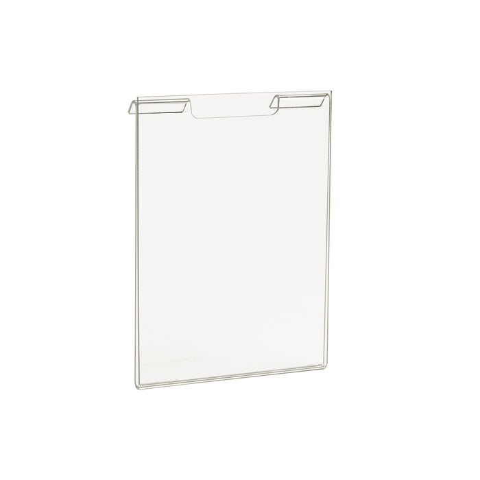 Acrylic Sign Holders for Slatwall-5 1/2"W x 7"H-24 pieces