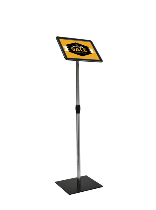 Adjustable Floor Stand Pedestal Sign Holder