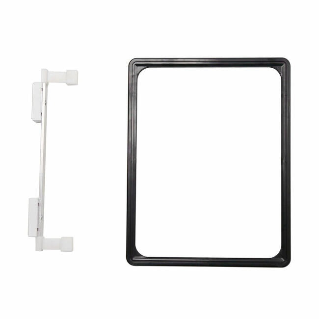 Aisle Markers Aisle Directory Plastic Sign & Magnetic Holder Set-11 x 14