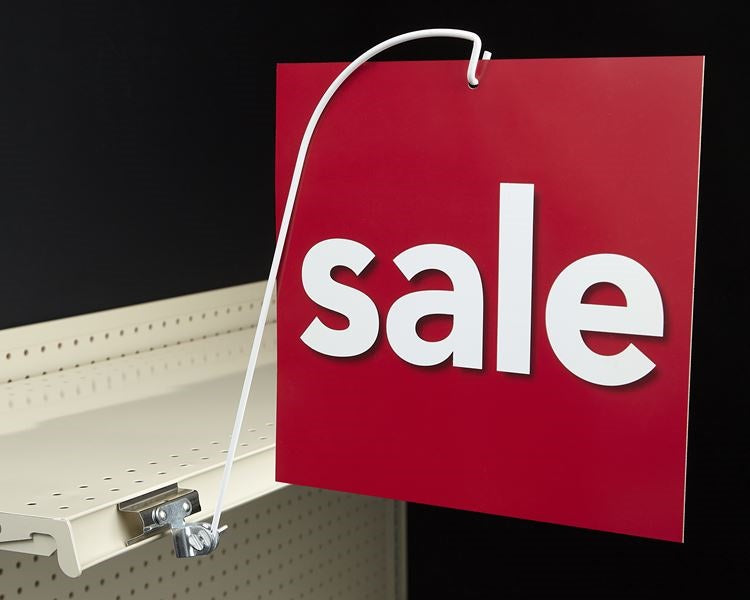 Aisle Markers for Gondola Price Channels -20 pieces