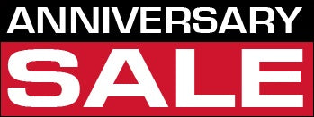 Anniversary Sale Signs-17x11-4 pieces