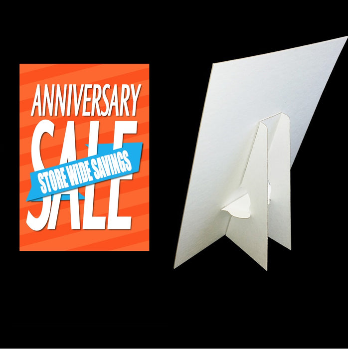 Anniversary Sale Easel Sign-Storewide Savings