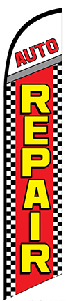 Auto Repair Feather Flag Kit