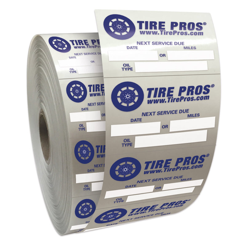 Automotive Service Static Cling Stickers-Custom Printed