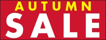 Autumn Sale Vinyl Banner