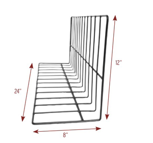 Case Dividers-Black Wire Fence