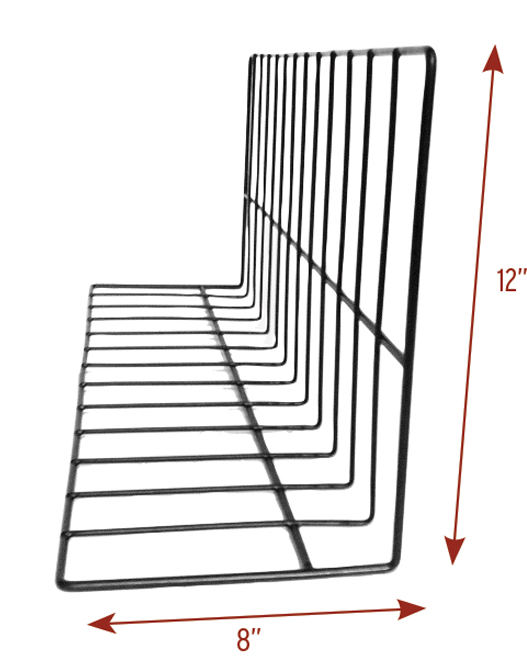 Case Dividers-Black Wire Fence-30"-24 pieces