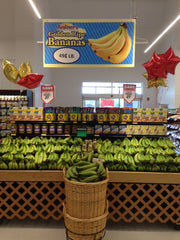Bananas Hanging Sign-Ceiling Dangler