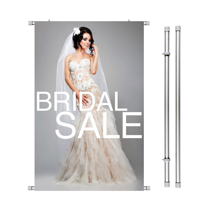 Hanging Banner Rods-36" W